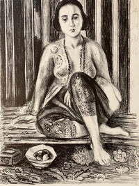 Odalisque à la coupe de fruits de Henri Matisse, 1999 (vue 2)