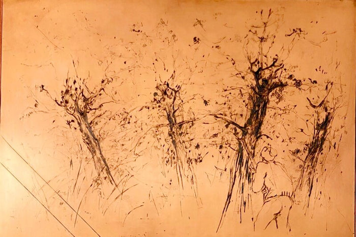 Chasseur à l'affût de Jean Commère, 1972