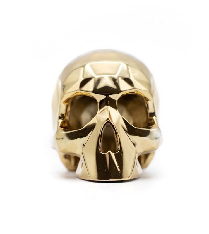 Skull Spirit (Gold Edition) by Richard Orlinski, 2022 (view 4)