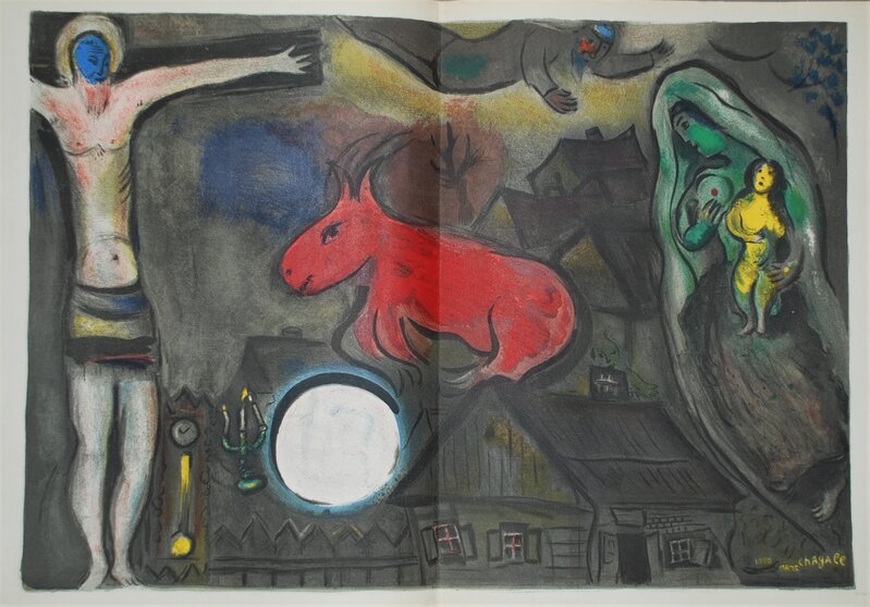 La crucifixion mystique de Marc Chagall, 1950