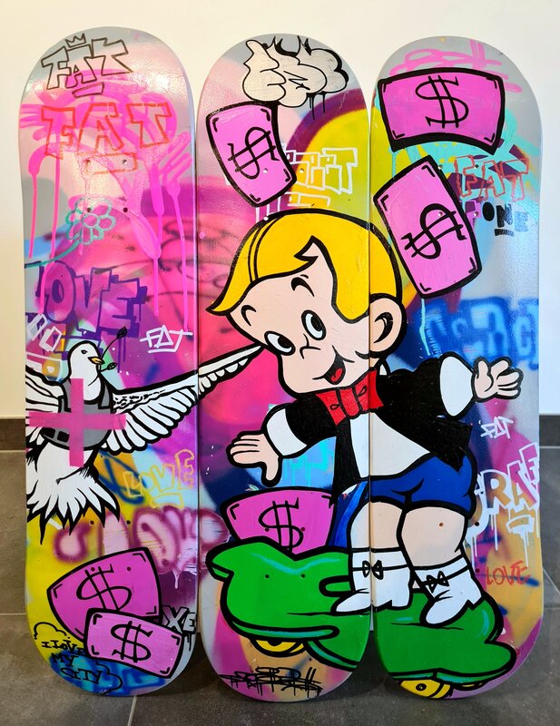Richie Rich Skate Triptych de FAT, 2020