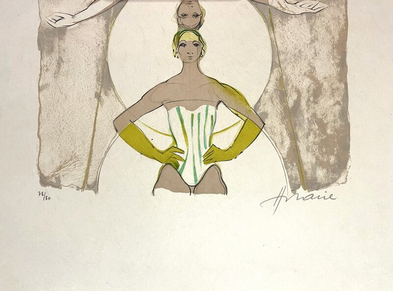 Les Equilibristes de Camille Hilaire, vers 1970 (vue 2)