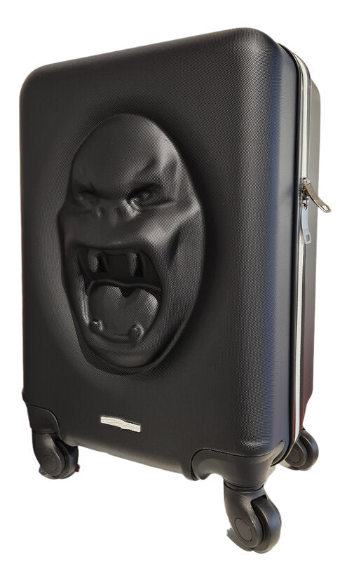 Kong Escape Suitcase (Black & White) de Richard Orlinski, 2020
