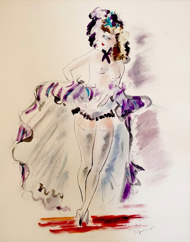 Avant l'entrée en scène by André Dignimont, 1968