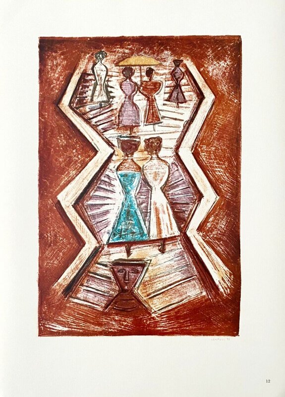 Scalinata de Massimo Campigli, 1965