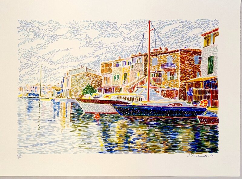 Port Grimaud de Serge Mendjisky, 1969