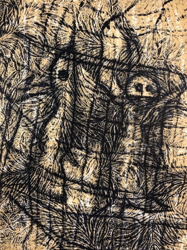Un chant d'amour by Max Ernst, 1958