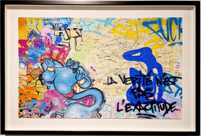 Genie - La vérité n'est pas l'exactitude (Map of Paris) de FAT, 2021
