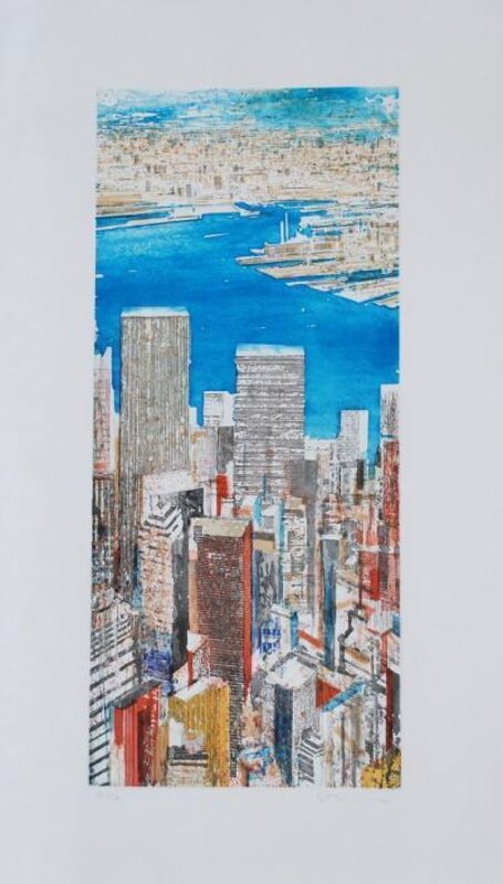Manhattan & East River de Gottfried Salzmann, 2002
