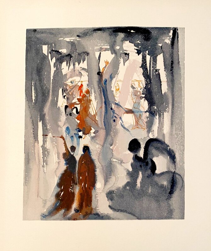 La Divine Comédie - Paradis 13 - Ainsi fut créée la Terre de Salvador Dalí, 1963