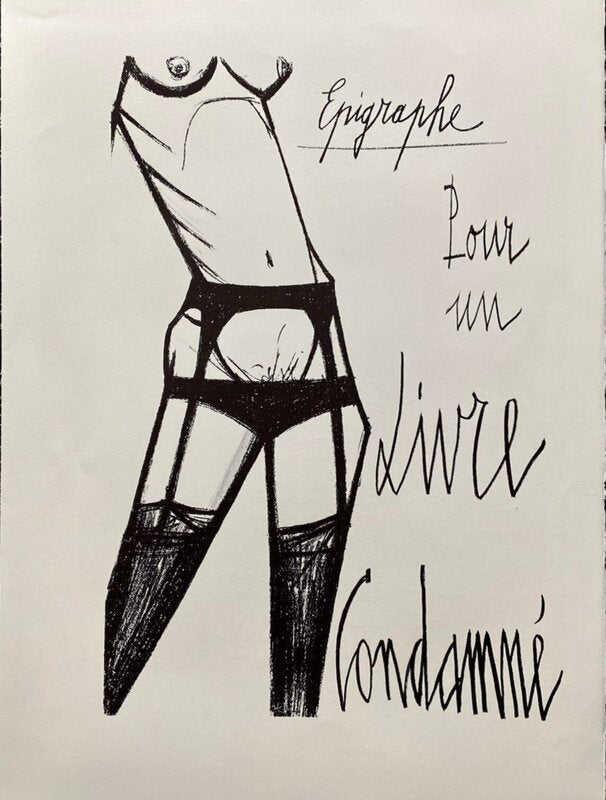 Épigraphe pour un livre condamné de Bernard Buffet, 1970