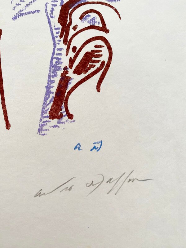 Maria tu sais by André Masson, 1974 (view 2)