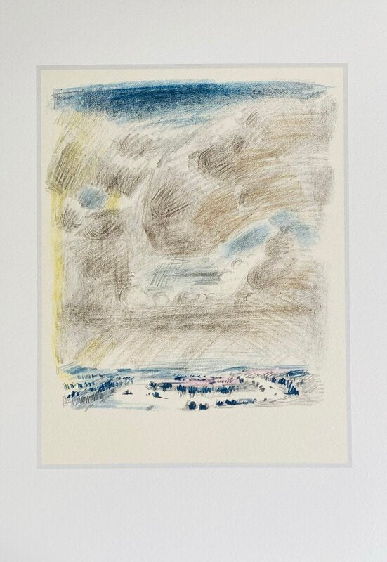 L'averse by André Masson, 1952