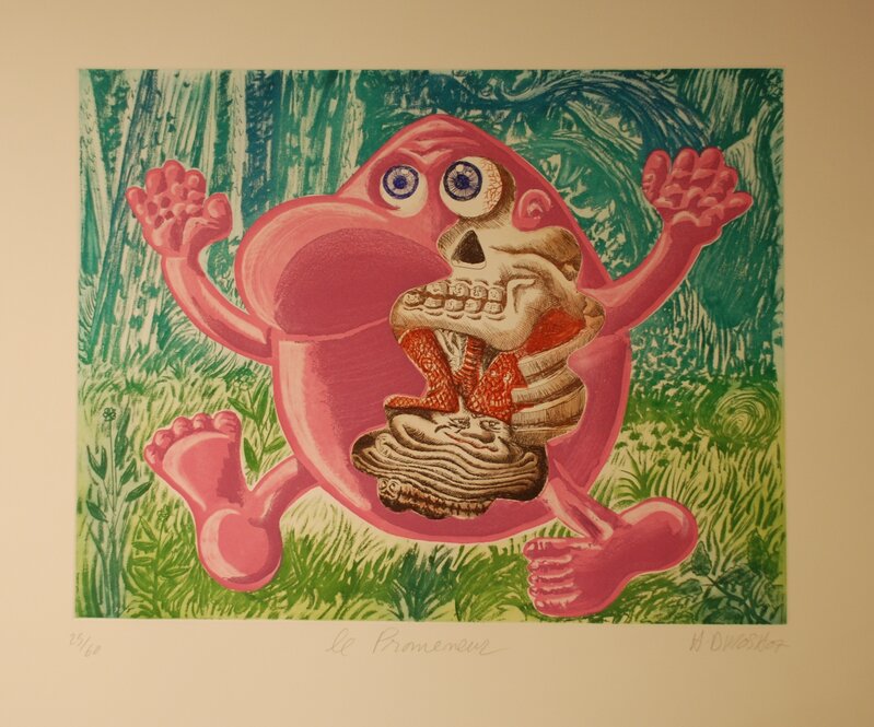 Le promeneur by Hervé Di Rosa, 2007