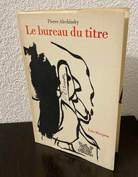 Le bureau du titre by Pierre Alechinsky, 1983