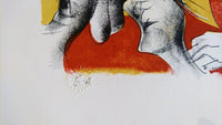 Aries and portrait of Einstein de Hans Erni, 1970 (vue 3)