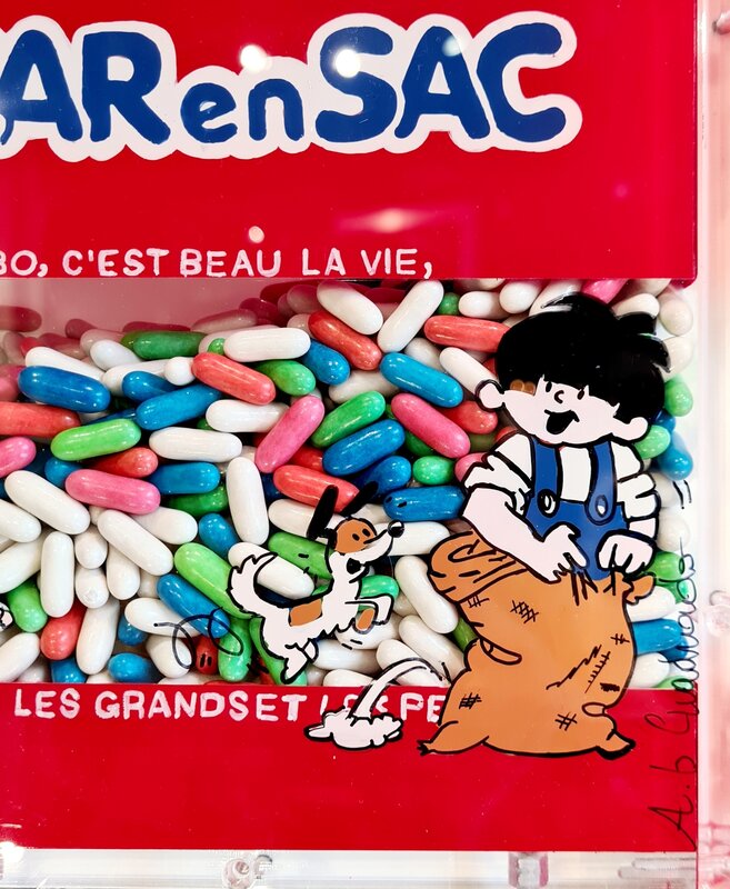 Coffrage HARIBO CARenSAC d'Annick Cuadrado, 2021 (vue 2)
