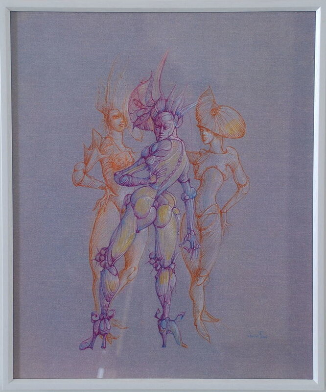 Les Fruits de la passion by Leonor Fini, 1980