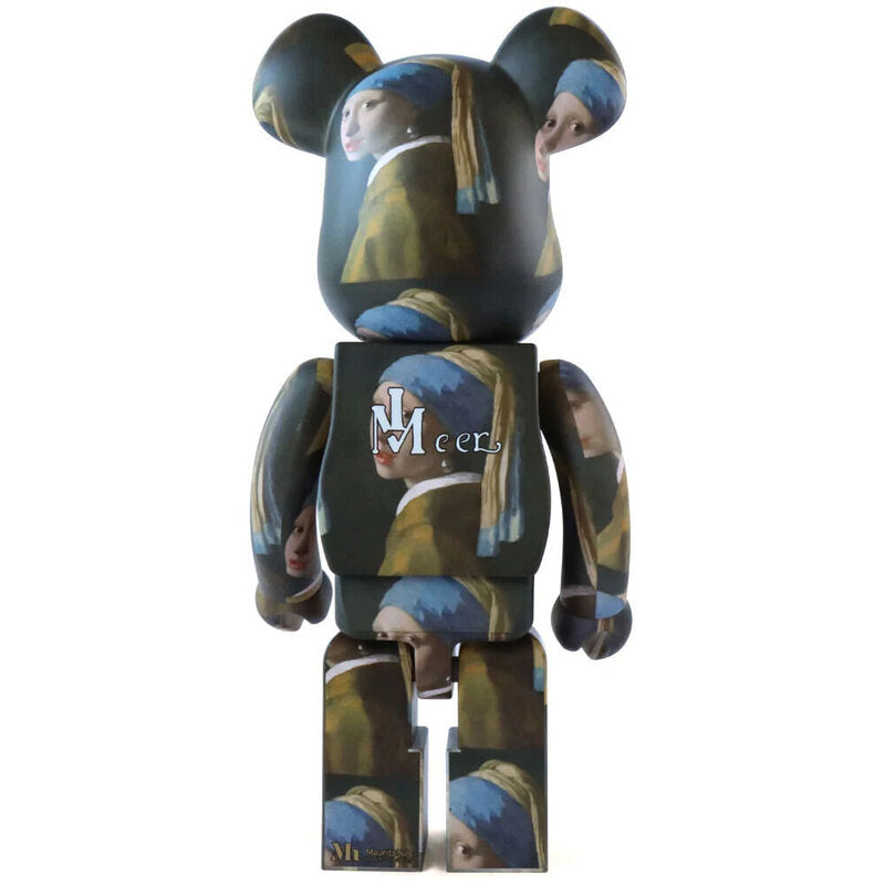 Bearbrick Joahnnes Vermeer "Girl With Pearl Earring" 1000% by BE@RBRICK, 2022 (view 3)