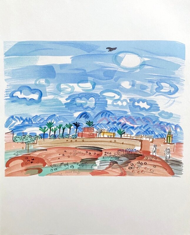 Au Maroc de Raoul Dufy, 1965