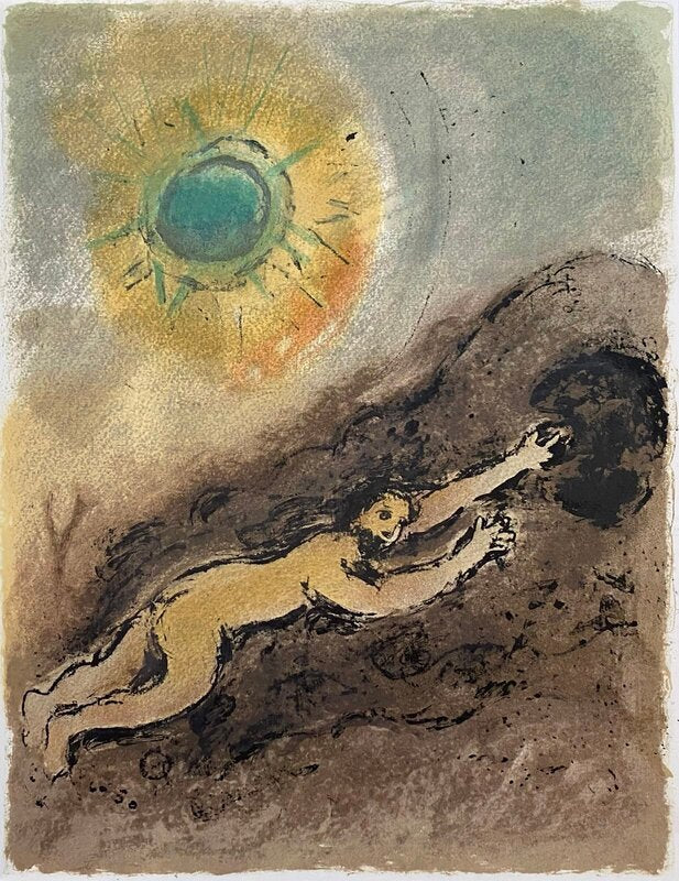 The Odyssey - Sisyphus de Marc Chagall, 1989