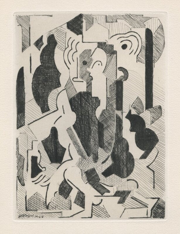Composition d'Albert Gleizes, 1946