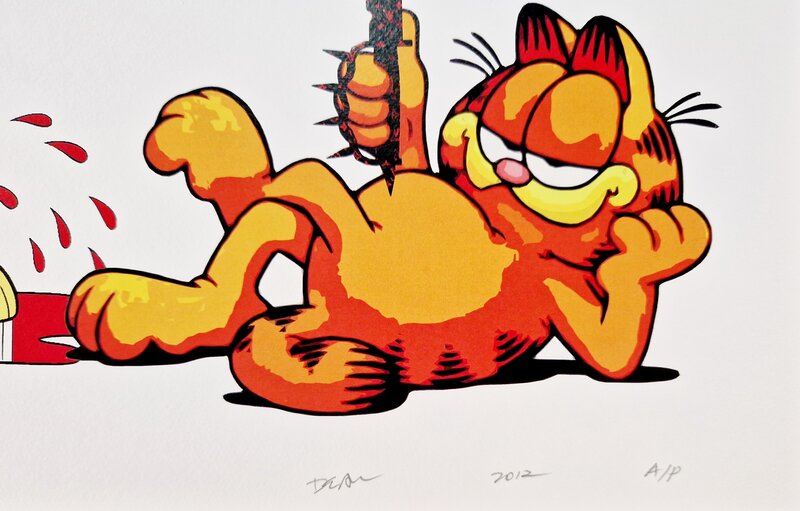 Garfield de Death NYC, 2012 (vue 2)