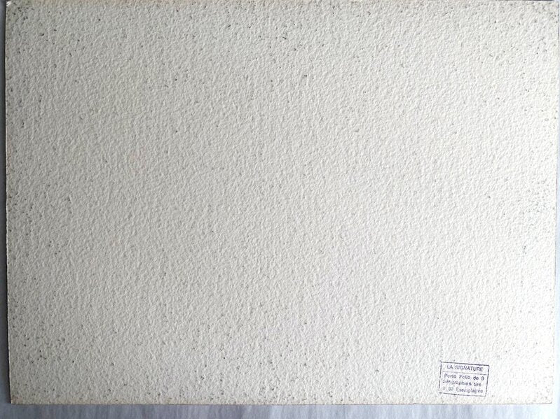 Covered signature de Ben Vautier, 1975 (vue 3)