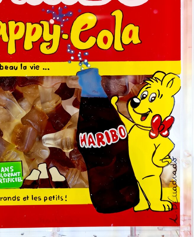 Coffrage HARIBO Happy Cola d'Annick Cuadrado, 2021 (vue 2)