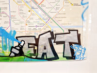Lion King (Metro Map of Paris) de FAT, 2022 (vue 3)