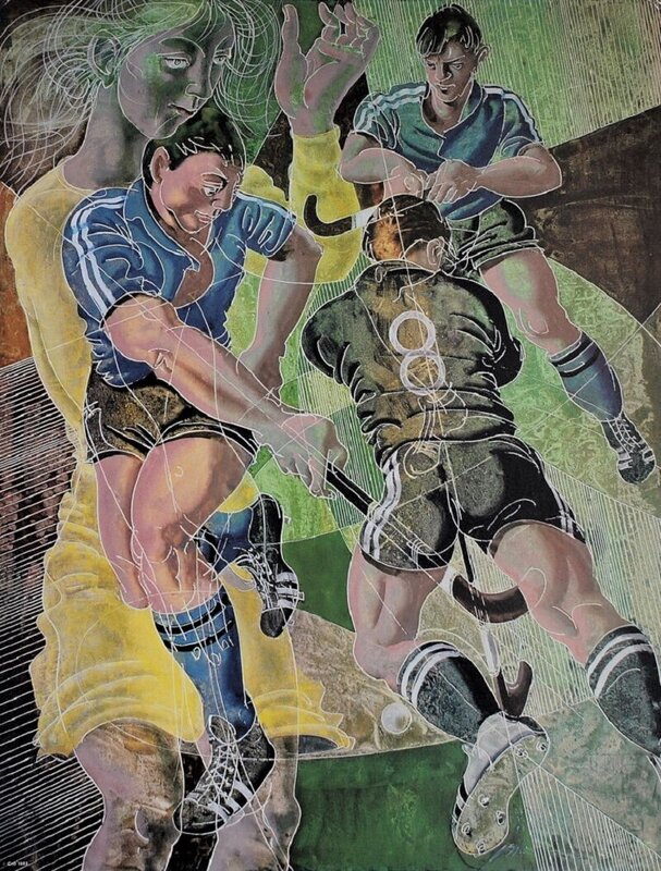 Hockey de Hans Erni, 1983
