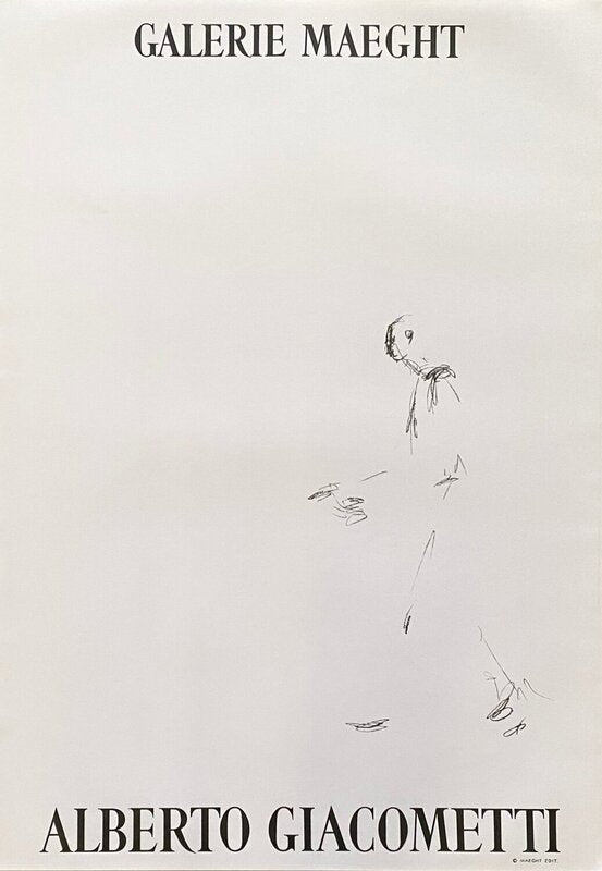 Homme qui marche d'Alberto Giacometti, 1957