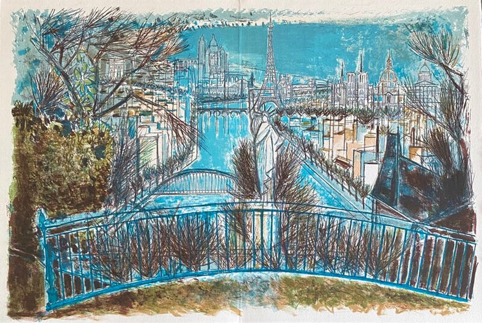 Panorama de Paris d'Édouard Georges Mac-Avoy, 1964