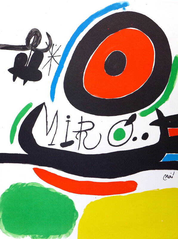 Tres llibres de Joan Miró, 1970