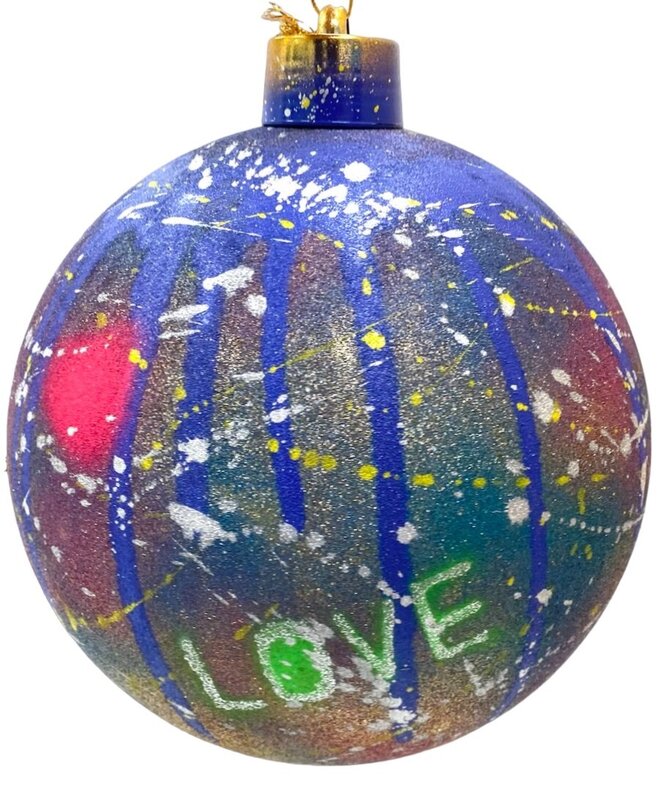 Christmas Bauble N27 "Love Life" by Miss CoCo, 2023