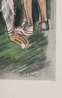 Le golf de MILIVOJ UZELAC, 1932 (vue 2)