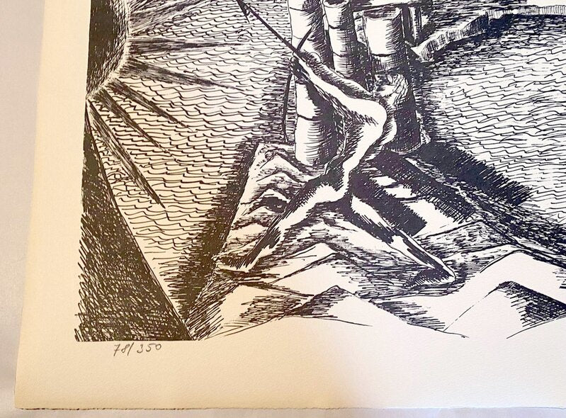 The Labours of Hercule - The Pillars of Hercules by Ossip Zadkine, 1960 (view 2)