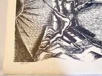 The Labours of Hercule - The Pillars of Hercules by Ossip Zadkine, 1960 (view 2)
