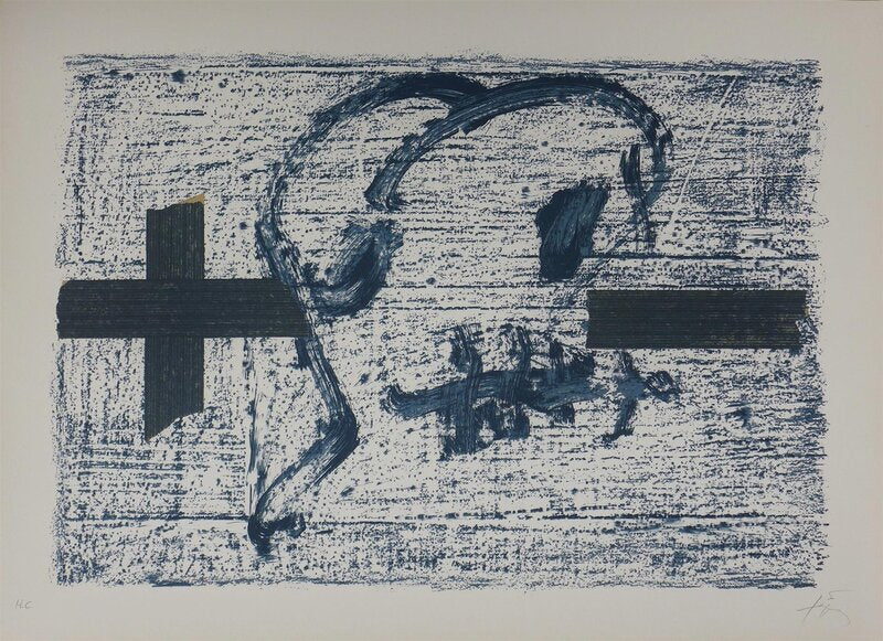 LLambrec 7 by Antoni Tàpies, 1975