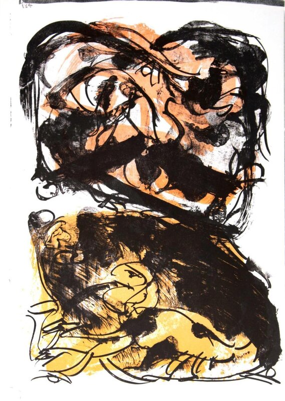 Untitled by Pierre Alechinsky, 1964