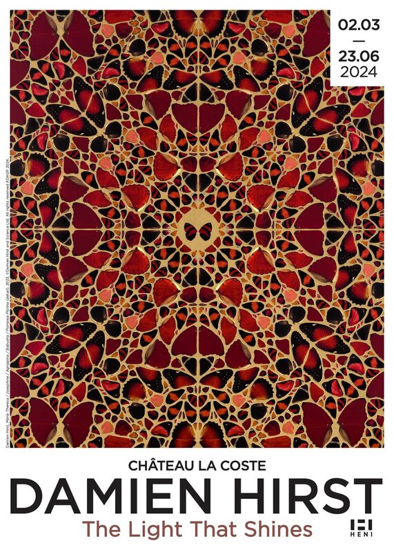 Josephine de Damien Hirst, 2024