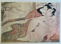 Ukiyo-e Shunga Edo Era de Kitagawa Utamaro, 1995