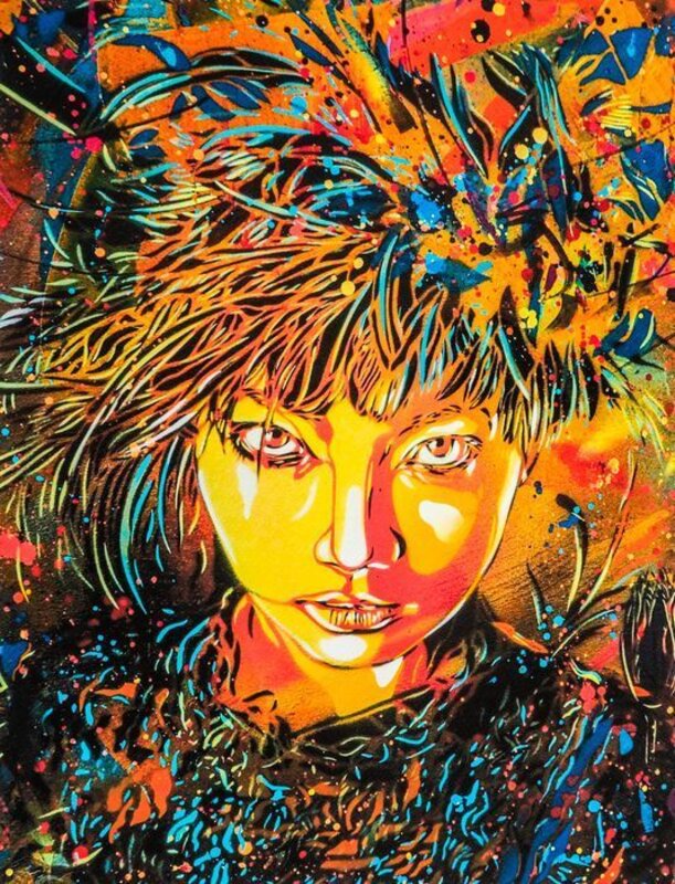 Firework by C215, 2020