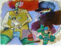 Un Homme raconte les matins lointains de sa famille by Theo Tobiasse, c. 1970