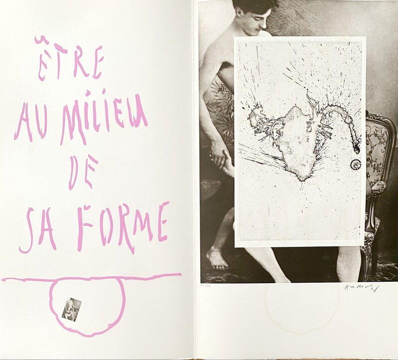 Être au milieu de sa forme de Pierre Alechinsky, 1974