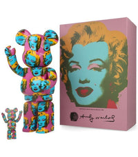 Bearbrick Andy Warhol Marilyn Monroe V2 400% + 100% de BE@RBRICK, 2022 (vue 4)