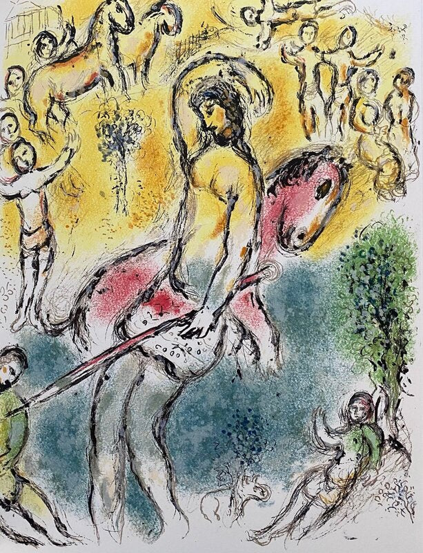 The Odyssey - I am Odysseus de Marc Chagall, 1989