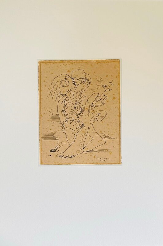 Dessin automatique by André Masson, 1924