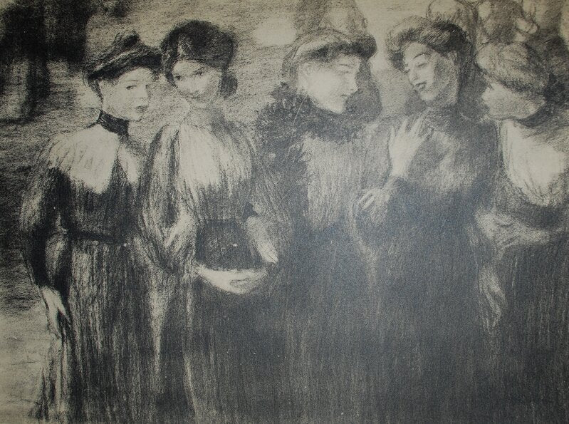 Steinlen et la rue by Théophile Alexandre Steinlen, 1930