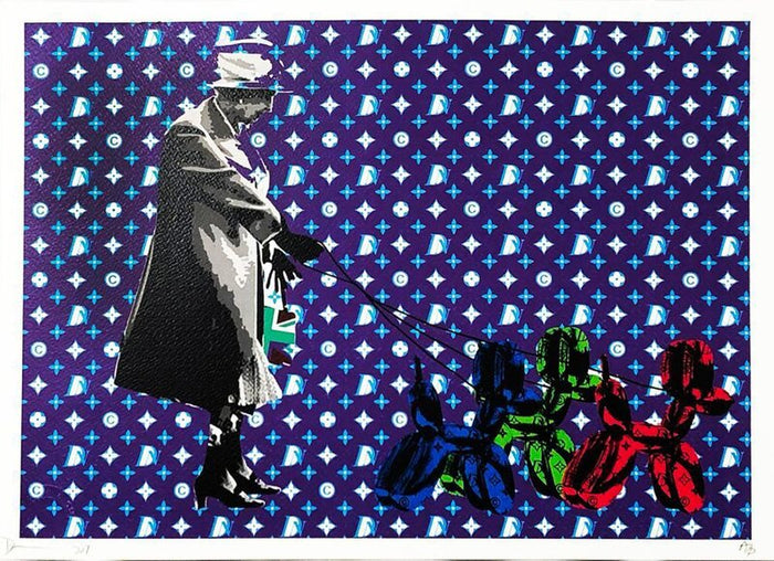 Queen Walking Koons de Death NYC, 2017